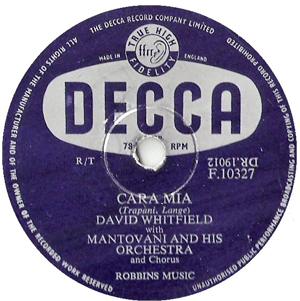 Decca F 10327
